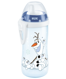 ab 12 Monate NUK Disney Frozen Kiddy Cup mit harter Trinktülle auslaufsicher 300ml Elsa 1 Stück BPA-frei