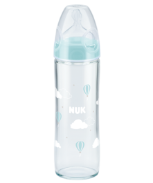 NUK Classic Anti-KoliK Flaschensauger für Brei aus Silikon 1 Stück 6-18 Monate 