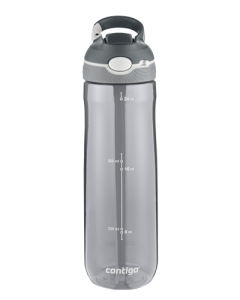 Contigo Ashland Wasserflasche 720ml mit Strohhalm Smoke
