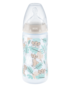 NUK Disney König der Löwen First Choice Plus Babyflasche 300ml mit Temperature Control