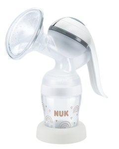 NUK manual breast pump with Perfect Match baby bottle