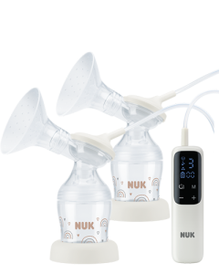NUK Soft & Easy elektrische Doppelmilch-Milchpumpe