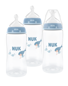 NUK First Choice Multi Pack 3er Flaschen-Set blau