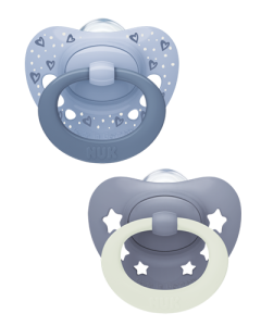 NUK First Choice Classic Day & Night Silikon Schnuller 0-36 Monate