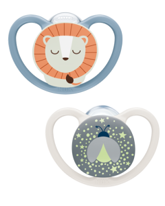 NUK Perfect Match Air Night Silikon-Schnuller 0-36 Monate