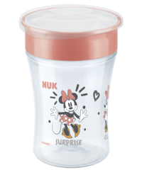 NUK Peppa Pig Magic Cup 230 ml mit 360° Trinkrand Trinklernbecher 8m+ 