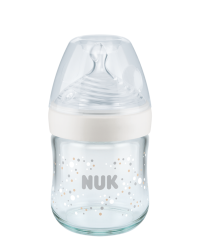 NUK Nature Sense Glas-Babyflasche mit Temperature Control