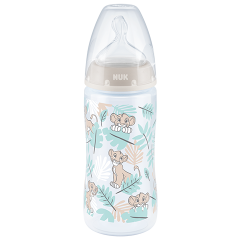 NUK Disney König der Löwen First Choice Plus Babyflasche 300ml mit Temperature Control