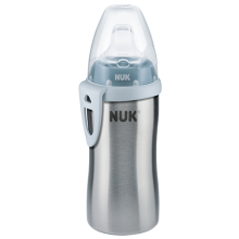 NUK Active Cup Edelstahl 215ml mit Trinktülle