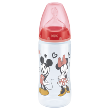 NUK Disney Mickey Mouse First Choice Plus Babyflasche mit Temperature Control 300ml