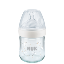 NUK Nature Sense Glas-Babyflasche mit Temperature Control