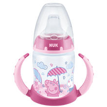 NUK Peppa Pig First Choice Trinklernflasche 150ml mit Temperature Control