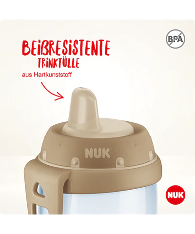 NUK Kiddy Cup, Biberon, Imprimé Disney, 300 ml.